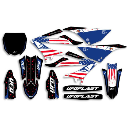 UFO Graphic Kit YZ 125/250 2022- Patriot Black