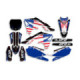 UFO Graphic Kit YZ 250F 2019- /450 2018- Patriot Black