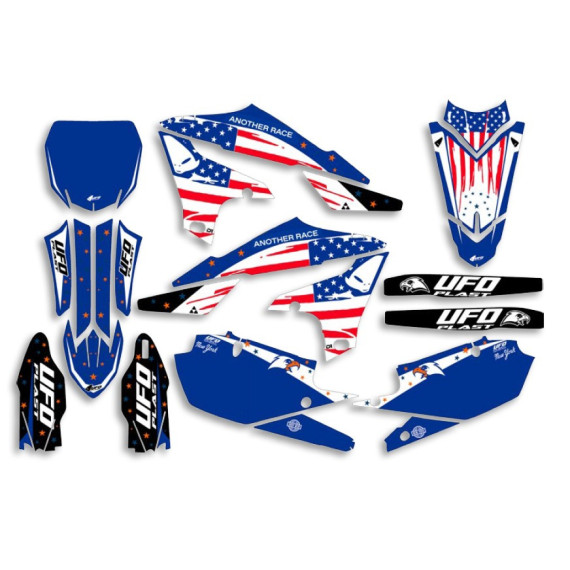 UFO Graphic Kit YZ 250F 2019- /450 2018- Patriot Blue