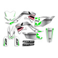 UFO Graphic Kit KX250F 2021-,KX450F 2019- Thunder White