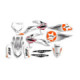 UFO Graphic Kit SX/SX-F 125/450 2019- Thunder White