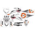 UFO Graphic Kit SX/SX-F 125/450 2019- Thunder White