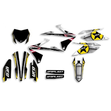 UFO Graphic Kit RM-Z 250 2019- /450 2018- Thunder Black