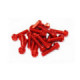 TMV Flangeheadbolt M6X20 Red (20pcs)