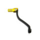 TMV Gear Shift Lev. Alu Forged RMZ250 08-.. Black/Yellow tip