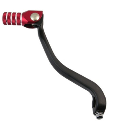 TMV Gear Shift Lever Alu Forged CR450F 09-.. Black/Red tip