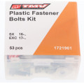 TMV Plastic fast. bolt kit SX/F 16-.. EXC 17-.. (53Pcs)