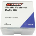 TMV Plastic fastener bolt kit YZ125/250 03-14 (43Pcs)