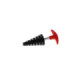 TMV PVC Exhaust Plug 2-Stroke - Red