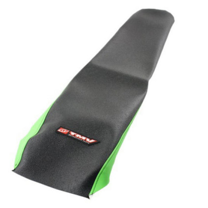 TMV Seatcover KX125/250 03-08 KX250F 04-05 Black/Green