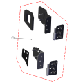 DFK Door Left Hinges kit Can-Am Defender, Traxter