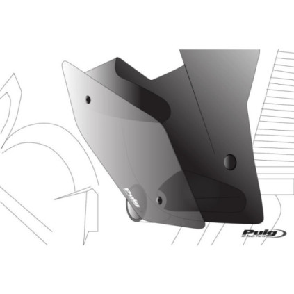 Puig Kit Of Wings For Yamaha Mt-09 21' C/Black