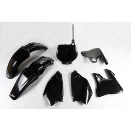 UFO Plastic kit 6-parts Black YZ125/250 96-99