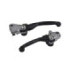 Polisport Pivot Lever Set KX250F/450F (05-12) Black (Pr)