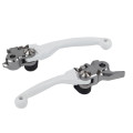 Polisport Pivot Lever Set KX250F (13-18) White (Br)