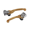 Polisport Pivot Lever Set HQV TE150-300 FE250-501 (19-21) Gold (oa)