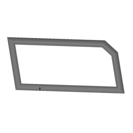 DFK Right Window frame Can-Am Maverick Trail