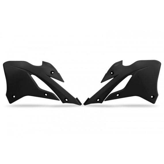 UFO Radiator Covers KX85 22- Black 001