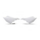 UFO Side panels YZ125/250 22- White 046