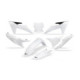 UFO Plastic kit 5-parts KTM SX/SXF125-450 23- White 042