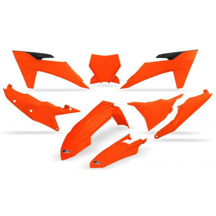 UFO Plastic kit 5-parts KTM SX/SXF125-450 Neon Orange 2023-