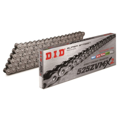 D.I.D 525ZVM-X2 Chain+Connecting link rivet type (ZJ)