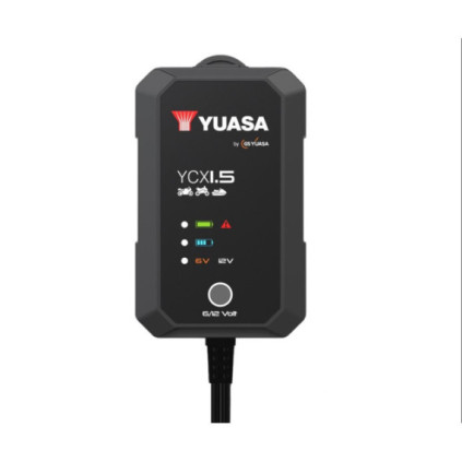 Yuasa Smart Charger YCX1.5 6/12V 1.5A