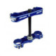 Scar Triple Clamps - YZ65 18-22 YZ85 06-22 Offset 25mm Blue color