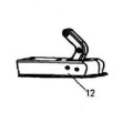 Bronco Towball connector for flail mower 77-12490