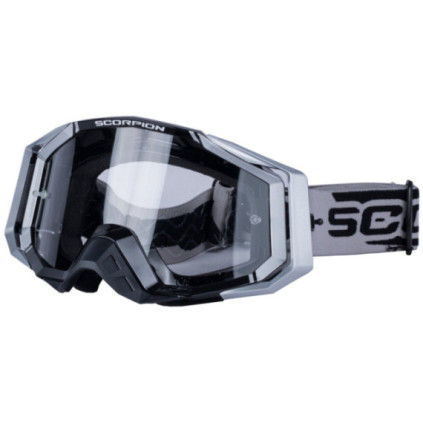 SCORPION Goggle black/grey antifog clear