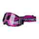 SCORPION Goggle white/pink antifog clear