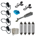 Liros Mooring kit Grey 12mm