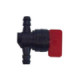 "Rotary Fuel tap, Straight, 1/4"" (6,35mm)"