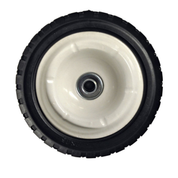 "Greentek Wheel, 7"" x 1,50"", Universal, Metal rim for 1/2"" axle, with bearings"