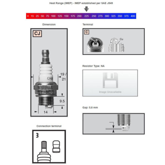 Champion Sparkplug CJ8