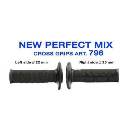 Progrip Grips 796, black, 22/25mm