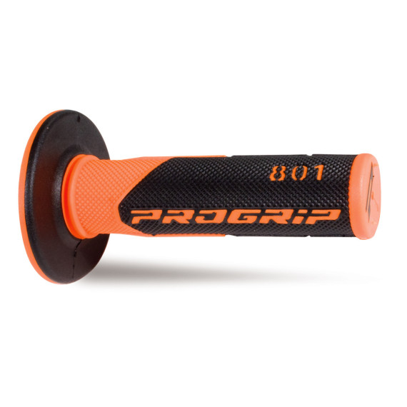 Progrip Grips 801, fluororange/black, 22/25mm