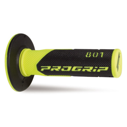 Progrip Grips 801, fluoryellow/black, 22/25mm