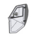 DFK Door Polycarbonate Left complete incl. base Segway Fugleman