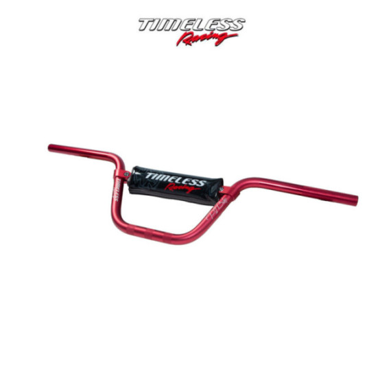 Timeless Handlebar, PitBike, Red, Aluminium, w. 750mm h. 185mm