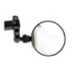 Forte Rear view Mirrors, Black, Bar End, Ø80mm, Adjustable, Wide angle, Pair