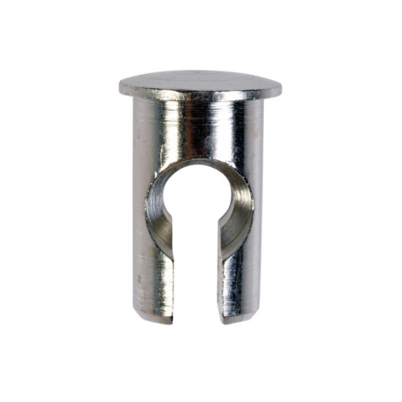 Hole nipple, Ø 10,0/8,0mm , length 14,9mm , (Ø6,2/Ø4,0mm) , (20pcs) , (3100)