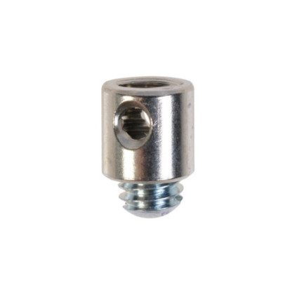 Screw nipple, Ø 5,5mm , length 5,5mm , wire Ø 1,8mm , (20pcs) , (1330)