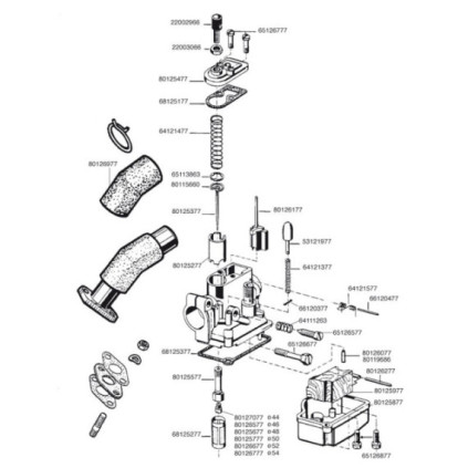 Bing Idle adjustment screw