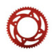 Forte Rear sprocket, 50 teeth (420), Red Alu., Ø100mm, Beta RR 05-