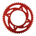 Forte Rear sprocket, 52 teeth (420), Red Alu., Ø100mm, Beta RR 05-