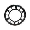 Forte Rear sprocket, 62 teeth (420) Ø136mm, Black Alu., Fantic 50cc 20-