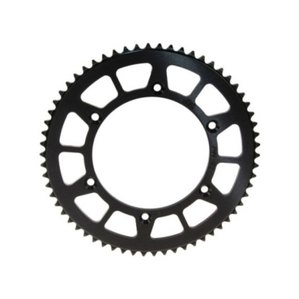 Forte Rear sprocket, 65 teeth (420) Ø136mm, Black Alu., Fantic 50cc 20-