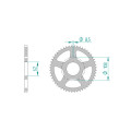 Forte Rear sprocket, 52 teeth (420), Ø62mm, Peugeot XPS Street / Rieju MRX