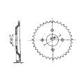 Forte Rear sprocket 33 teeth (415), Solifer SM 81- / Suzuki S,S1